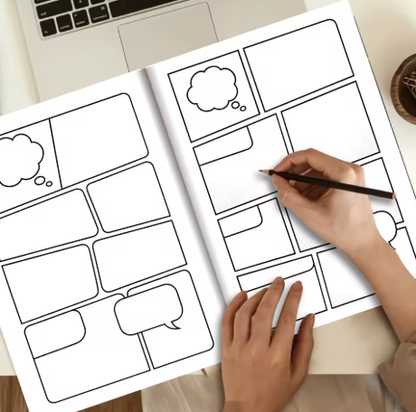 Libro Cómic para Crear tu Propia Historia