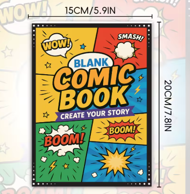 Libro Cómic para Crear tu Propia Historia